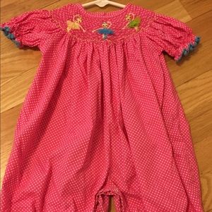 Castles and Crowns Smocked Ballerina Bubble